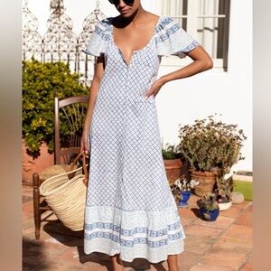 Emerson Fry Tasha Button Sundress small